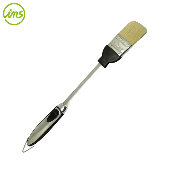 bbq basting brush with soft grip handle | stainless steel grill brush